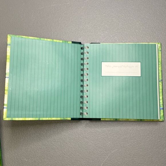 Silk Fabric Journal 7”x7” Penman Paper with Real Dried Flowers 80 Lined Pages - Picture 2 of 8